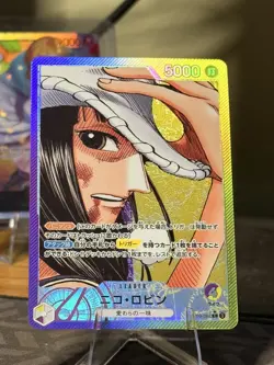 Nico Robin OP09-062 L Parallel Emperors in the New World ONE PIECE Card Japanese - Image 1