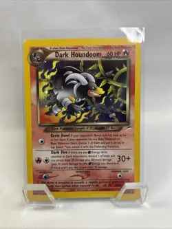 Pokemon Dark Houndoom Holo Rare Card 1995-2000 Neo Destiny 7/105 Mint Condition - Image 1
