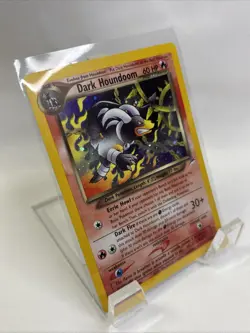 Pokemon Dark Houndoom Holo Rare Card 1995-2000 Neo Destiny 7/105 Mint Condition - Image 3