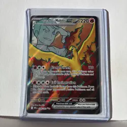 Pokemon Card Team Rocket's Moltres EX 208/182 Destined Rivals - Near Mint - Image 2