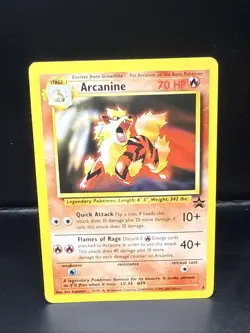 Pokemon Card - Arcanine WoTC Black Star Promo 6 Non Holo K - Image 2