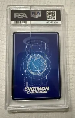 ( CRACKED ) 2023 DIGIMON PROMOS PAILDRAMON REGIONAL FINALIST CARD SET 2 PSA 10 - Image 2