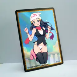 DAWN Waifu Anime Card LIMITED 1/1 Custom TCG Holo Goddess Story ACG T13568 - Image 2