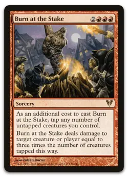 Burn at the Stake #130 (NM) Avacyn Restored AVR Magic MTG - Image 1