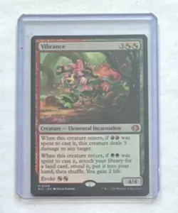 WOTC MtG ECL Vibrance Creature Red Green Regular #0249 English x1 - Image 1