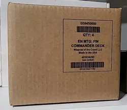 Magic: The Gathering Final Fantasy Commander Deck Bundle -4 Decks In Sealed Case - Image 3