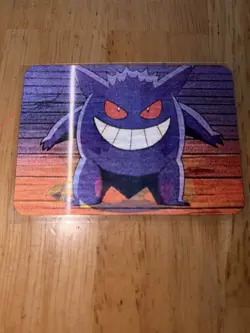 Raw RARE Pioneer Lenticular Promo Flying Ace #31 Gengar Pokemon pika-0031d 2000 - Image 1