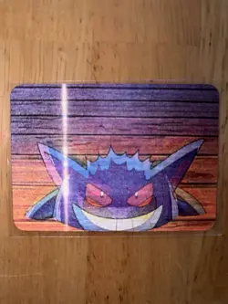 Raw RARE Pioneer Lenticular Promo Flying Ace #31 Gengar Pokemon pika-0031d 2000 - Image 2