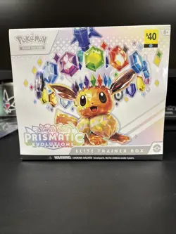 Prismatic Evolutions - Elite Trainer Box (ETB) - Pokemon TCG - New & Sealed - Image 1