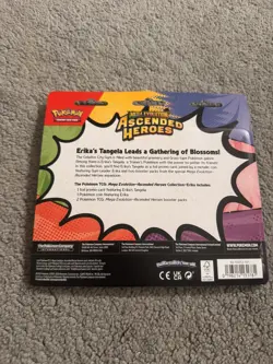 Pokemon Mega Evolution: Ascended Heroes 2-Pack Blister Collection ERIKA New x1 ✅ - Image 2