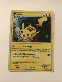 Pokemon PKM Pikachu (HGSS Promo 3) - HGSS03 - Promotional (HGSS Black Star Promo - Image 1