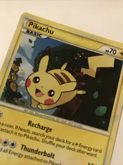 Pokemon PKM Pikachu (HGSS Promo 3) - HGSS03 - Promotional (HGSS Black Star Promo - Image 2