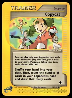 Pokemon Expedition 138/165 Copycat LP - Image 1