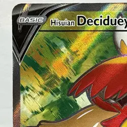 Pokemon TCG Hisuian Decidueye V (Full Art) Astral Radiance 173/189 Ultra Rare NM - Image 4