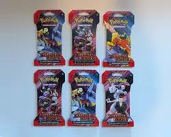6x Pokemon TCG Scarlet & Violet Destined Rivals Sleeved Booster Packs - Sealed - Image 1