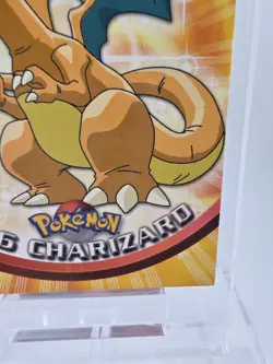 CHARIZARD #06, TOPPS POKEMON, ORIGIONAL OWNER. - Image 3