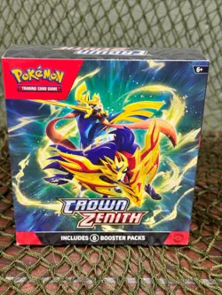 **SEALED** CROWN ZENITH Booster Bundle ~ Pokemon TCG ~ 6 Packs! - Image 1