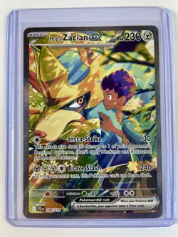 Hop's Zacian ex 186 Pokemon TCG Journey Together SIR Pack Fresh Mint - Image 3