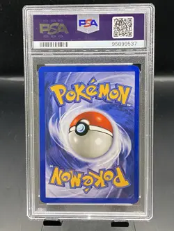 TCG Pokemon 2000 Hitmonchan Base Set 2 PSA 8 - Image 4