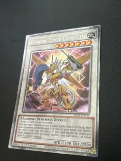 Yugioh! NM Power Tool Dragon (Platinum Secret Rare) RA04-EN135 - Image 2