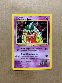 Sabrina's Jynx 59/132 Gym Heroes - Uncommon Pokemon Card - NM/Mint - Image 1