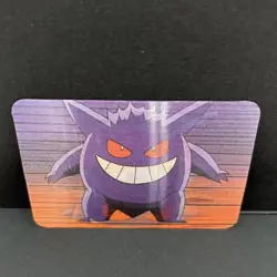 1998 Pokemon Pioneer Viz Video Lenticular Promo Card - Gengar - PIKA-0031D READ - Image 1
