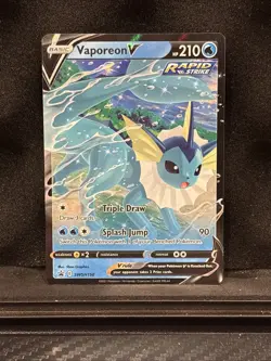 Vaporeon V - SWSH150 - Pokemon SWSH: Sword & Shield Promo Cards - NM - Image 1