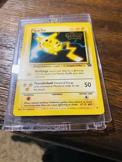 Pokemon Black Star Gold WB Movie Promo Card #4 Pikachu - Image 4