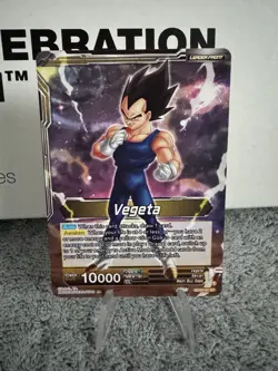 SS Vegeta Fighting Instincts Leader Foil Dragon Ball Super Card Game | NM - Image 2