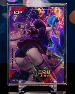 Jinx League of Legends Goddess Carnival CP CP-009 Premium Card Anime Waifu - Image 1