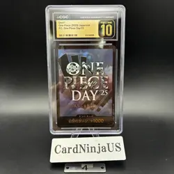 CGC PRISTINE 10 ONE PIECE DAY'25 10 DON !! Card Promo Premium Card Collection 4 - Image 1
