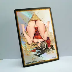 YOR FORGER Waifu Anime Card LIMITED 1/1 Custom TCG Holo T13619 - Image 2