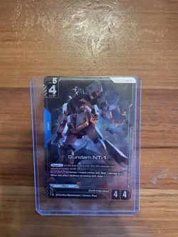 Gundam NT-1 GD03-001 LR+ Alternate Alt Art Steel Requiem CARD NM RX-78NT-1 Alex - Image 3