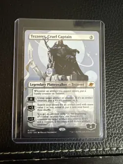 Tezzeret, Cruel Captain (Borderless) Edge of Eternities Regular - Image 1