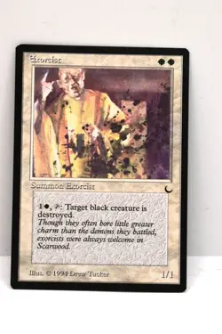 MTG, EXORCIST, THE DARK, NM, NEVER PLAYED - Image 1