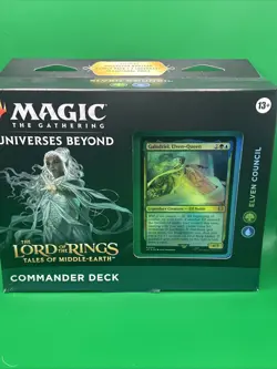 Magic The Gathering Lord Of The Rings Elven Council Commander Deck New Sealed - Image 1