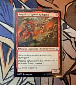 MTG Rograkh, Son of Rohgahh Commander Legends - NM Italian - Image 1
