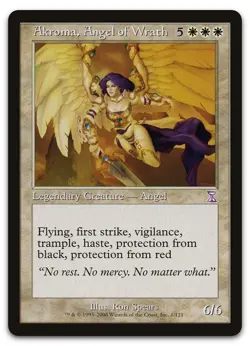 Akroma, Angel of Wrath #1 (NM) Timeshifted TSB Magic MTG - Image 1