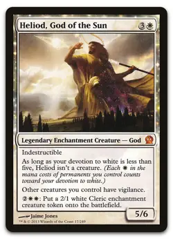 Heliod, God of the Sun #17 (NM) Theros THS Magic MTG - Image 1