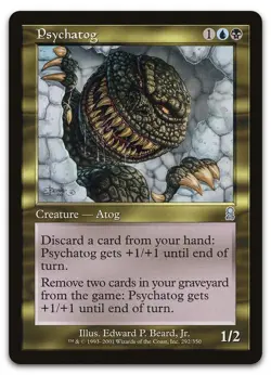 Psychatog #292 (LP) Odyssey ODY Magic MTG - Image 1