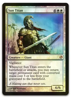 Sun Titan #1 (Foil) (LP) Heroes vs Monsters DDL Magic MTG - Image 1