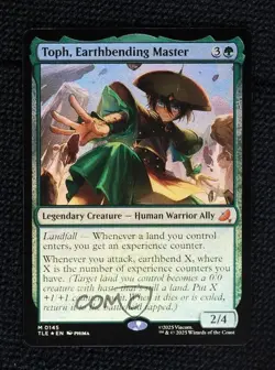 Toph Earthbending Master Foil Magic Avatar The Last Airbender Eternal TLE #0145 - Image 1