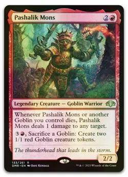 Pashalik Mons #133 (Foil) (NM) Dominaria Remastered DMR Magic MTG - Image 1