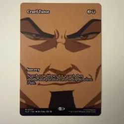 Cruel Tutor 0024 TLE Borderless MTG Avatar #24 Mythic - Image 1