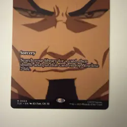 Cruel Tutor 0024 TLE Borderless MTG Avatar #24 Mythic - Image 2