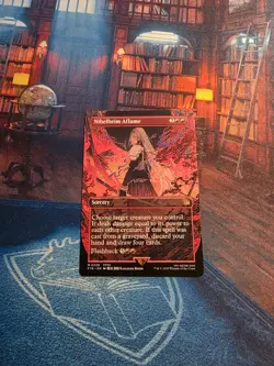 Nibelheim Aflame (Borderless) - FINAL FANTASY (FIN) MTG TCG NM - Image 1