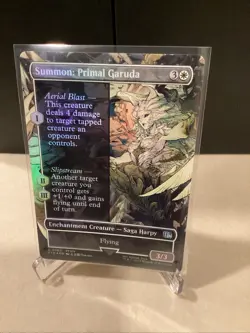 Summon: Primal Garuda (Borderless) Final Fantasy Foil - Image 1