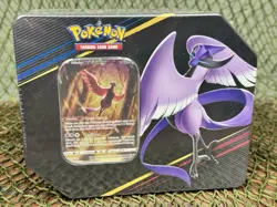 *SEALED* CROWN ZENITH GALARIAN ARTICUNO LARGE Tin 5 Packs ~ Pokemon TCG - Image 1