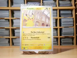 Pokemon National History Museum Pikachu At The Museum Jumbo card | Sealed | 2026 - Image 1