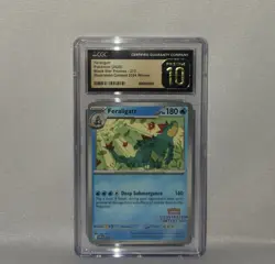 Pokemon Feraligatr 213 Black Star Promos Illustration Contest CGC 10 Pristine - Image 1